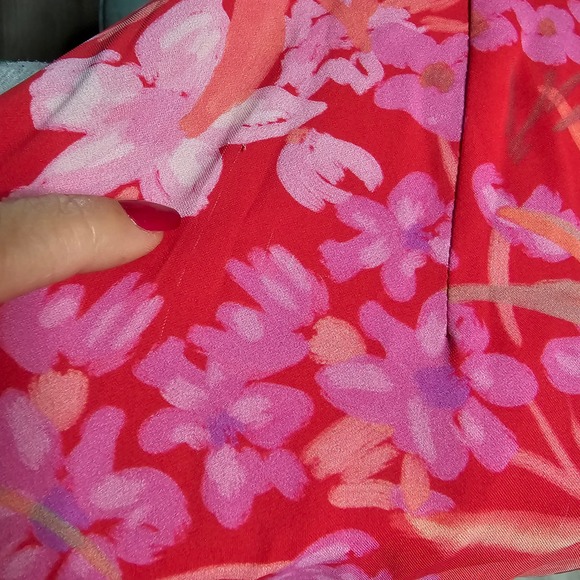 Amanda Uprichard Estrada Halterneck Floral High-Low Ruffle Maxi Dress. - Picture 7 of 8